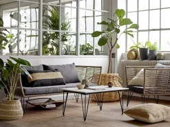 - Mundo sofabord - grå beton - 90 cm x 60 cm^Bloomingville