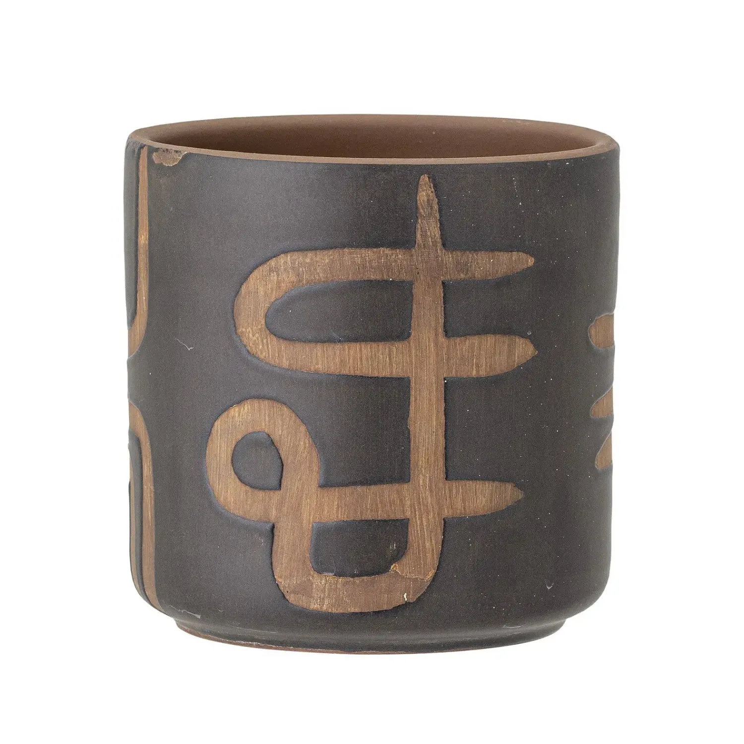 - Abas Deko Urtepotte, Brun, Terrakotta*Bloomingville