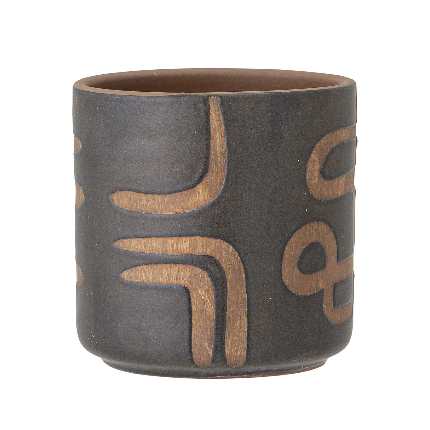 - Abas Deko Urtepotte, Brun, Terrakotta*Bloomingville