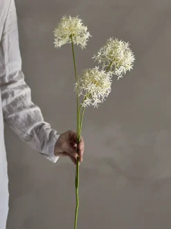 - Allium Kunstig stilk, Hvid, Plastik^Bloomingville