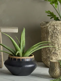 - Aloe Kunstig Plante - Grøn, Plastik*Bloomingville Clearance