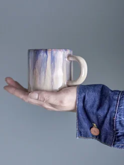 - Amalia Kop, Blå, Stentøj^Bloomingville New