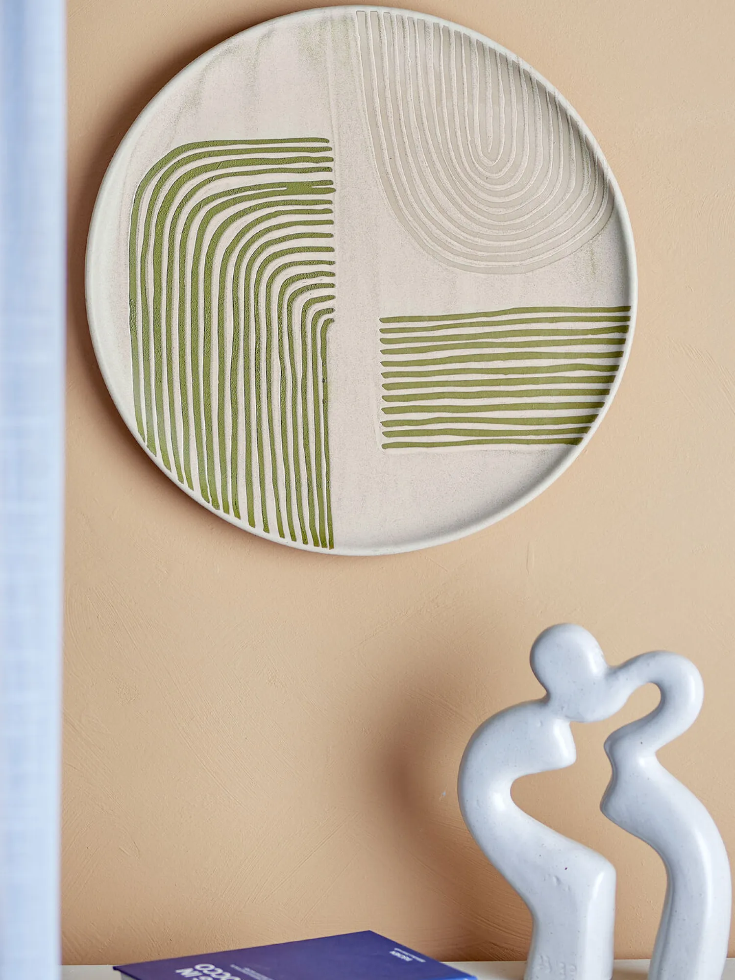 - Amica Serveringsfad, Rosa, Stentøj*Bloomingville New