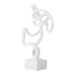 - Arista Deko, Hvid, Resin*Bloomingville Outlet