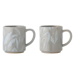 - Aurora Krus, Grå, Stentøj*Bloomingville