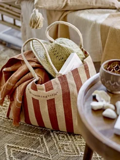 - Bergamo Indkøbspose, Brun, Jute*Bloomingville New