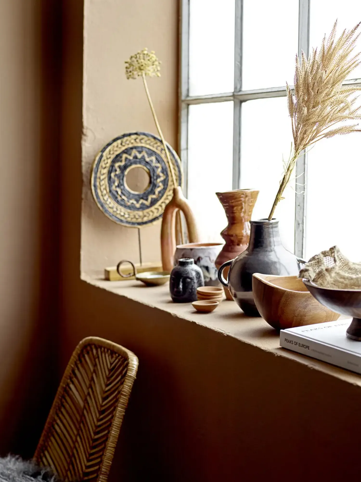 - Bjanka Deko Urtepotte, Brun, Terrakotta^Bloomingville Clearance