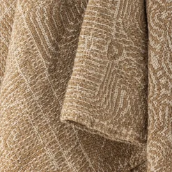 - Bresso Plaid, Brun, Genanvendt Bomuld*Bloomingville Sale