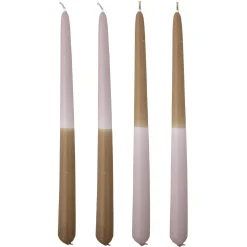 - Burma Stearinlys, Rosa, Parafin^Bloomingville Best