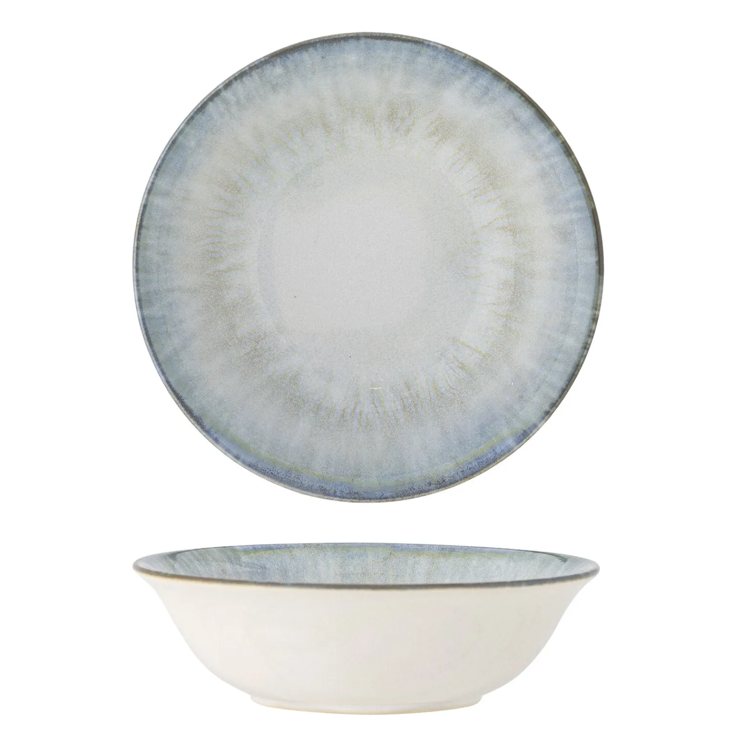 - Calen Skål, Blå, Stentøj*Bloomingville