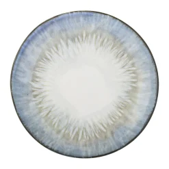 - Calen Tallerken, Blå, Stentøj*Bloomingville New