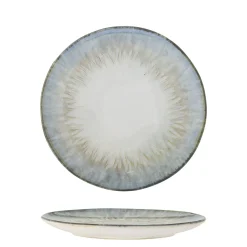 - Calen Tallerken, Blå, Stentøj^Bloomingville Hot