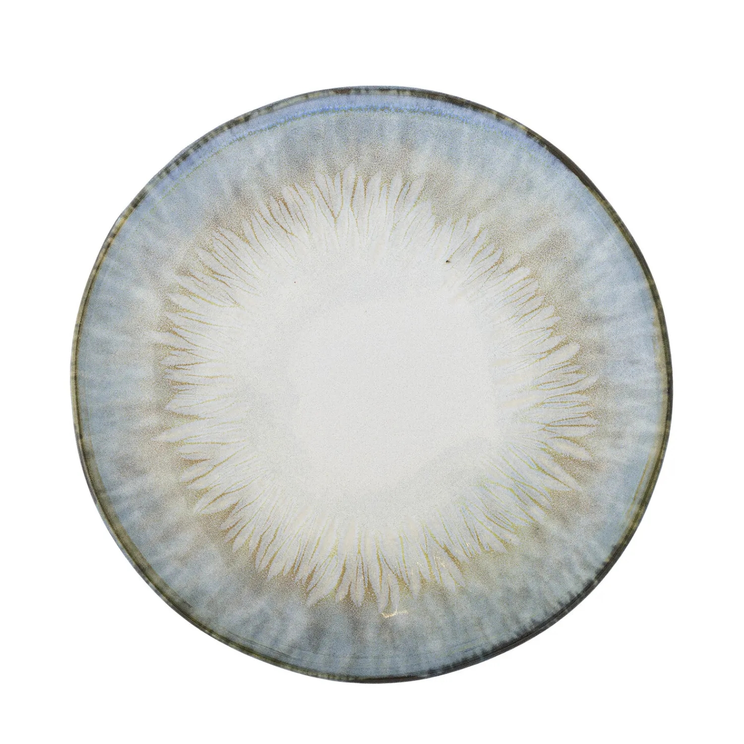 - Calen Tallerken, Blå, Stentøj^Bloomingville Hot