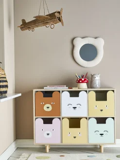 - Calle Bogreol m/skuffer, Natur, Kejsertræ*Bloomingville Hot