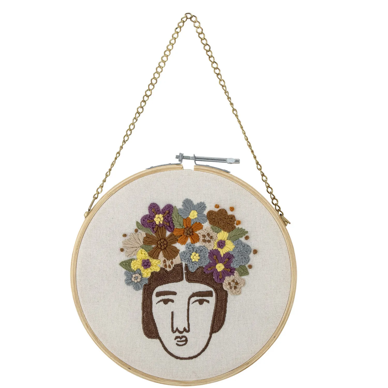 - Cambiano Vægdekoration, Brun, Bomuld^Bloomingville New