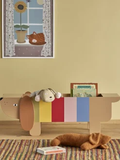 - Charlie Bogkasse, Brun, 108x32x37 cm*Bloomingville Hot