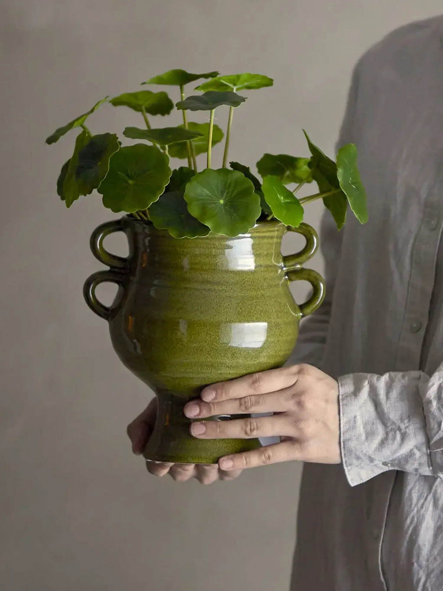 - Copper Kunstig Plante - Grøn, Plastik^Bloomingville Online