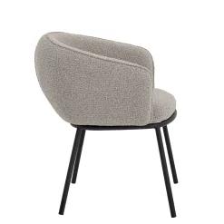 - Cortone Spisestol, Grå, Polyester^Bloomingville Outlet