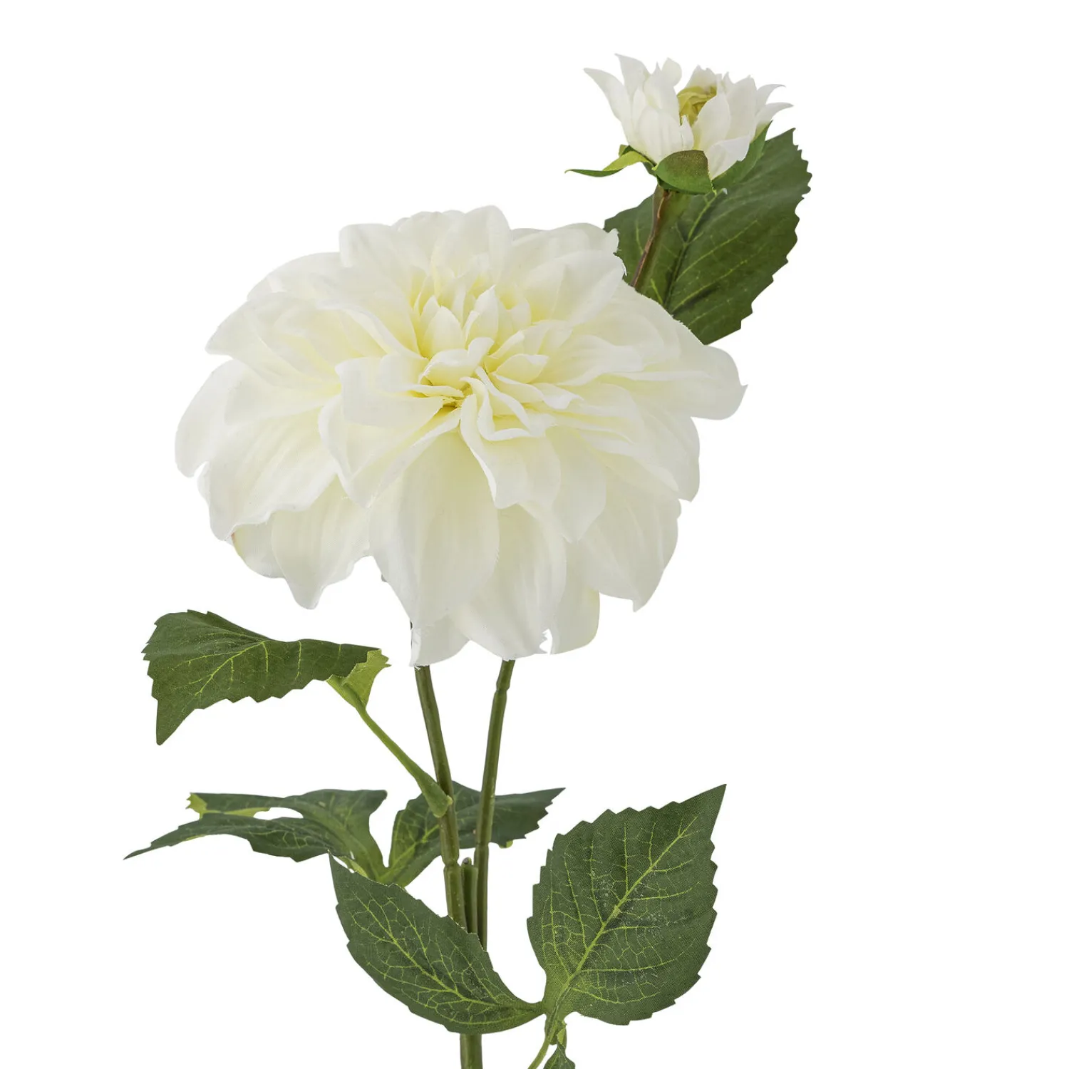 - Dahlia Kunstig stilk, Hvid, Plastik^Bloomingville Online