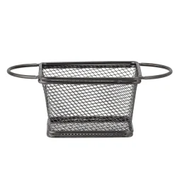 - Enes Serveringskurv, Sort, Rustfri Stål*Bloomingville Sale