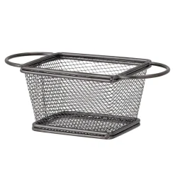 - Enes Serveringskurv, Sort, Rustfri Stål*Bloomingville Sale