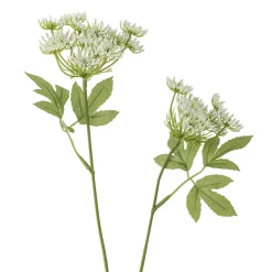 - Fennel Kunstig stilk, Hvid, Plastik^Bloomingville Clearance