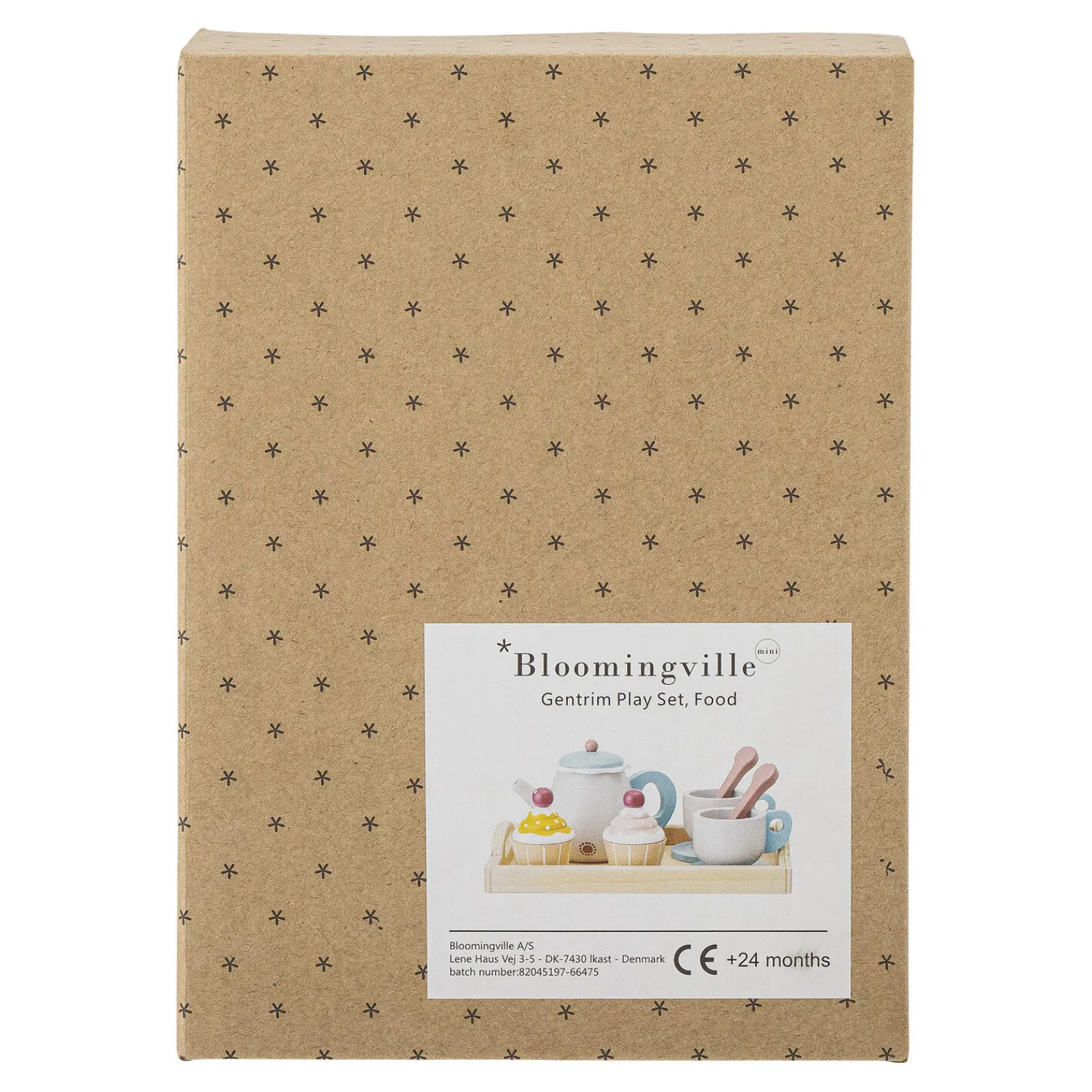 - Gentrim Legetøjsmad, Grå, Krydsfiner*Bloomingville Discount