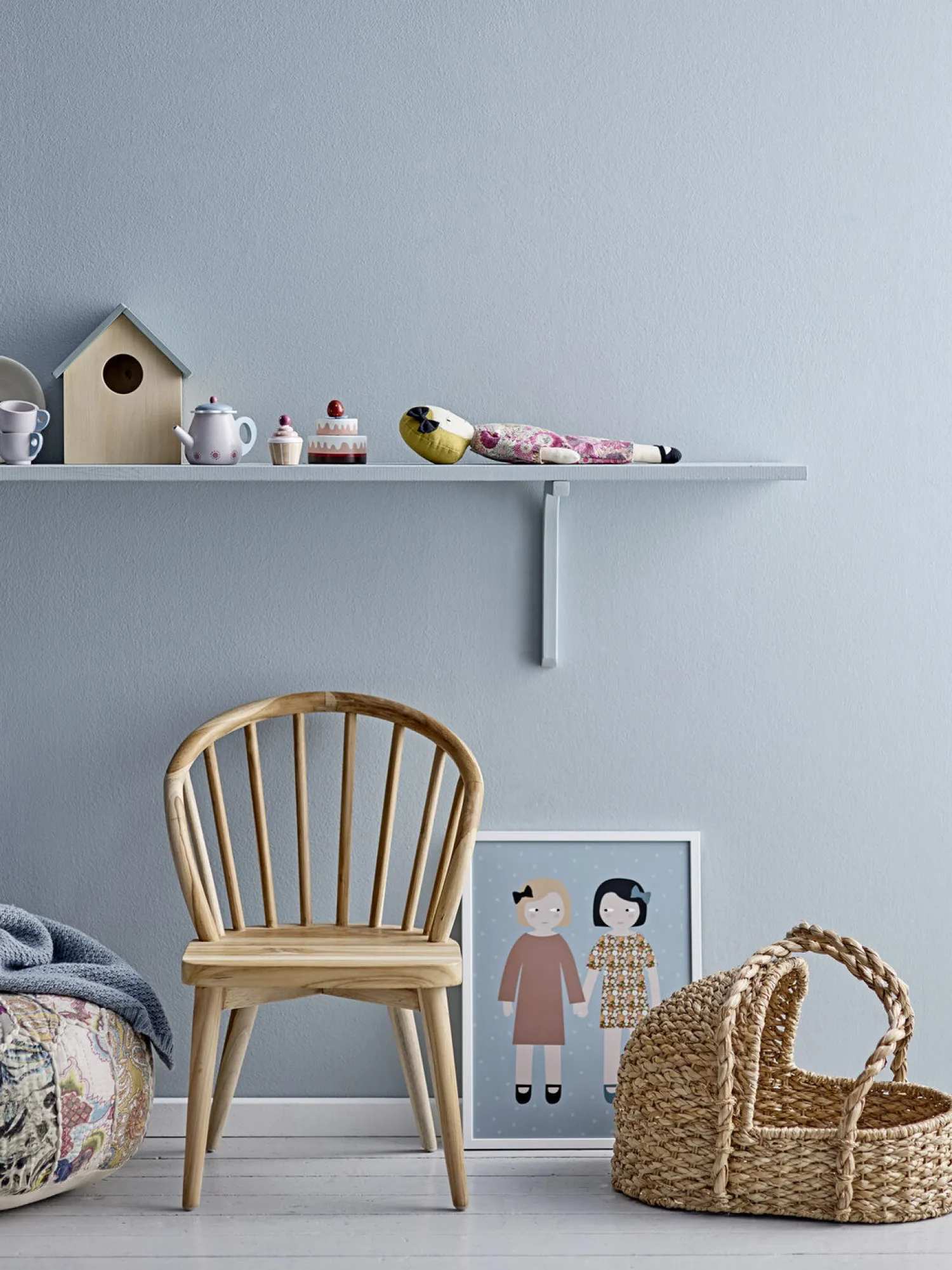 - Gentrim Legetøjsmad, Grå, Krydsfiner*Bloomingville Discount