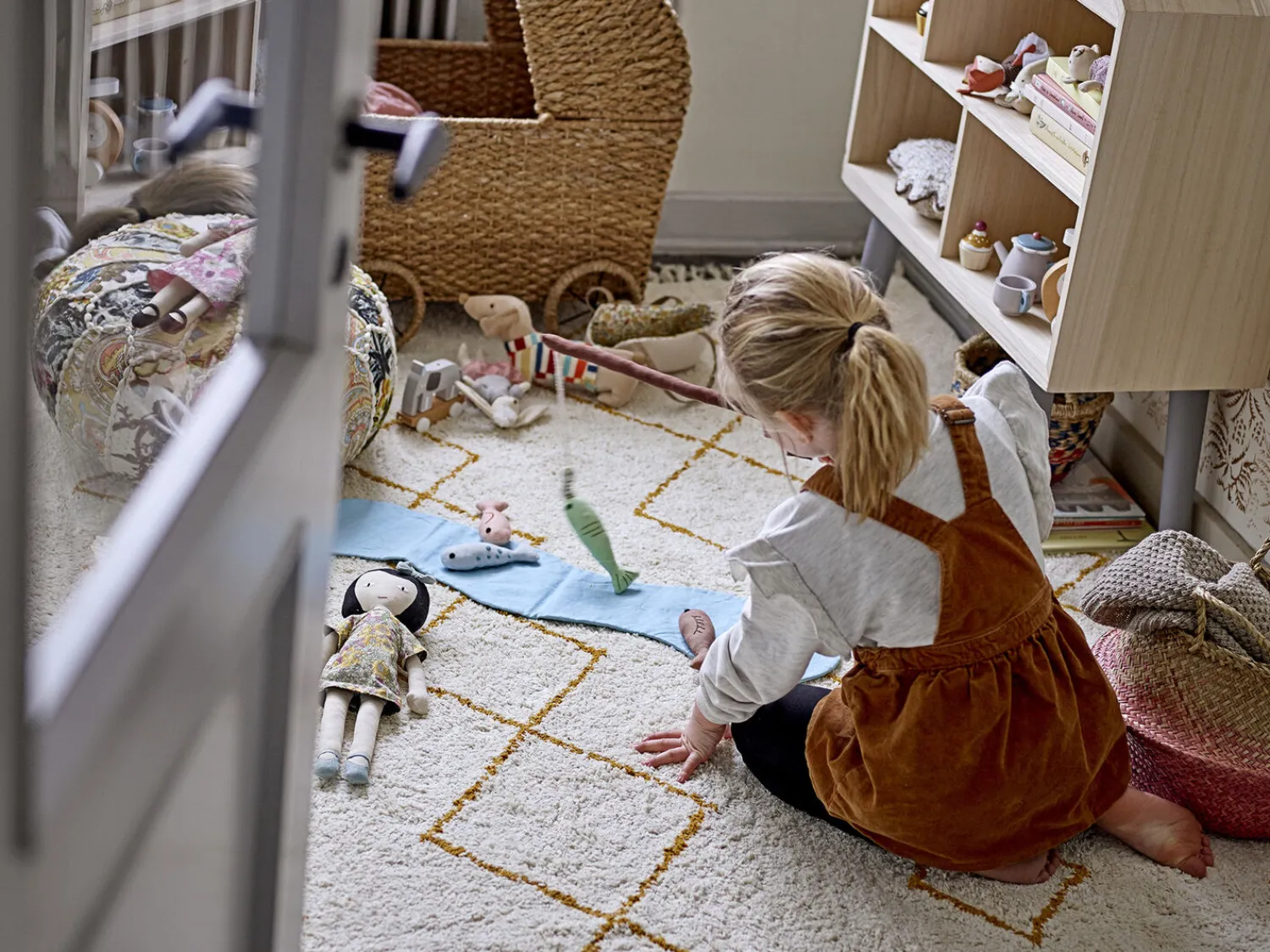 - Gentrim Legetøjsmad, Grå, Krydsfiner*Bloomingville Discount