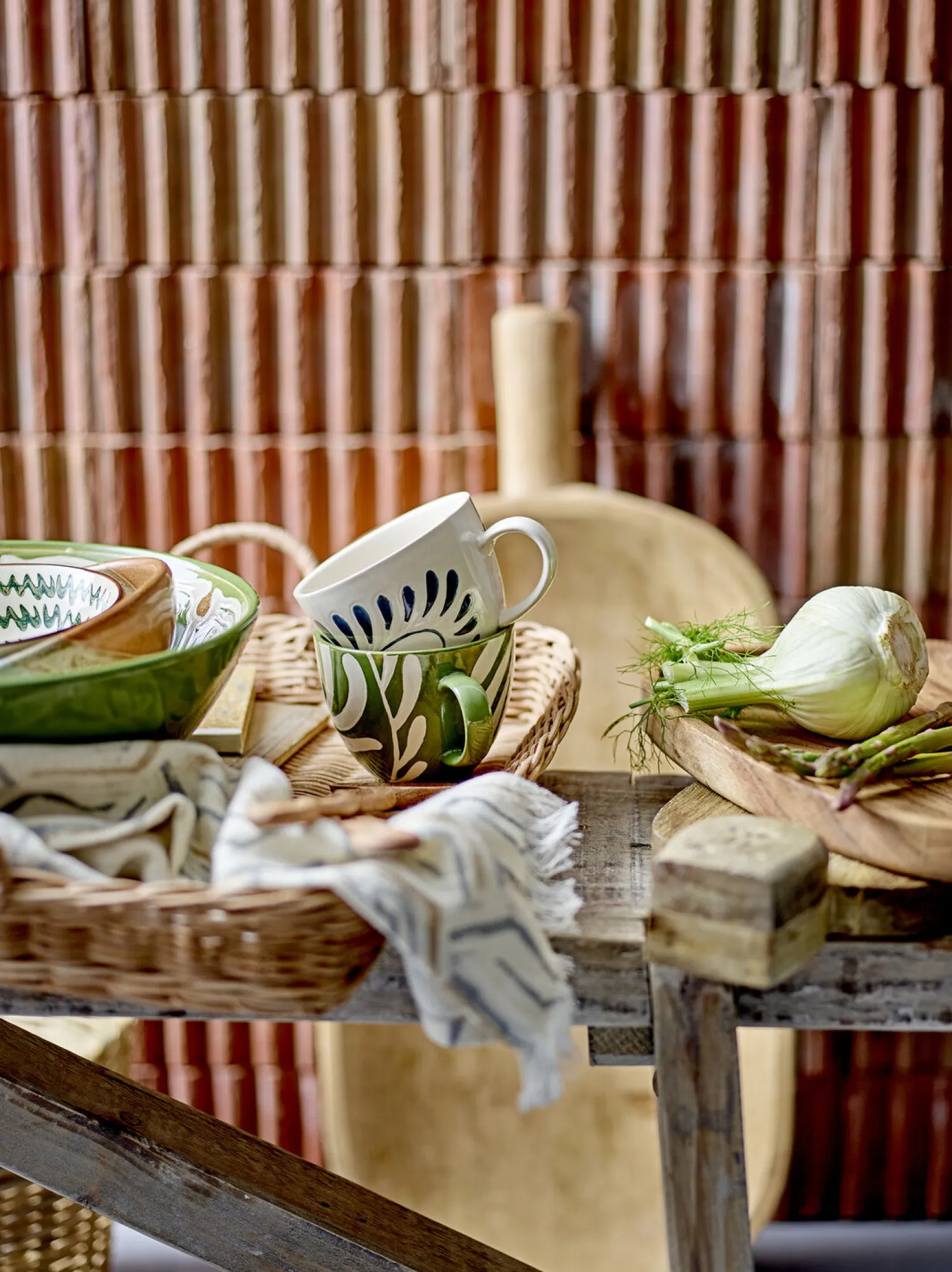 - Heikki Kop, Grøn, Stentøj*Bloomingville Best