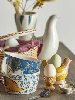 - Hezha Skål, Natur, Stentøj*Bloomingville Sale