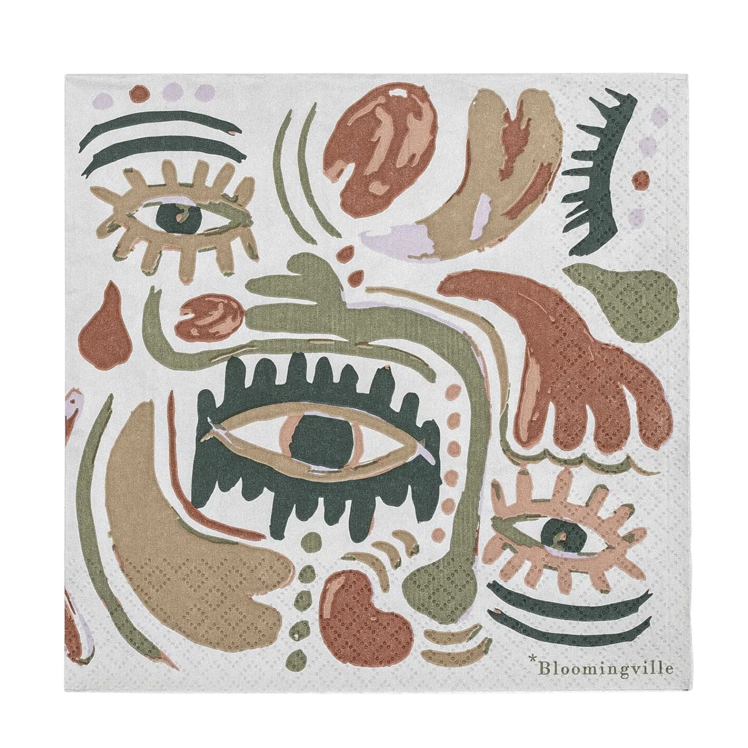 - Horus Serviet, Orange, FSC® Mix, Papir^Bloomingville New