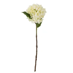 - Hydrangea Kunstig stilk, Hvid, Plastik^Bloomingville Clearance
