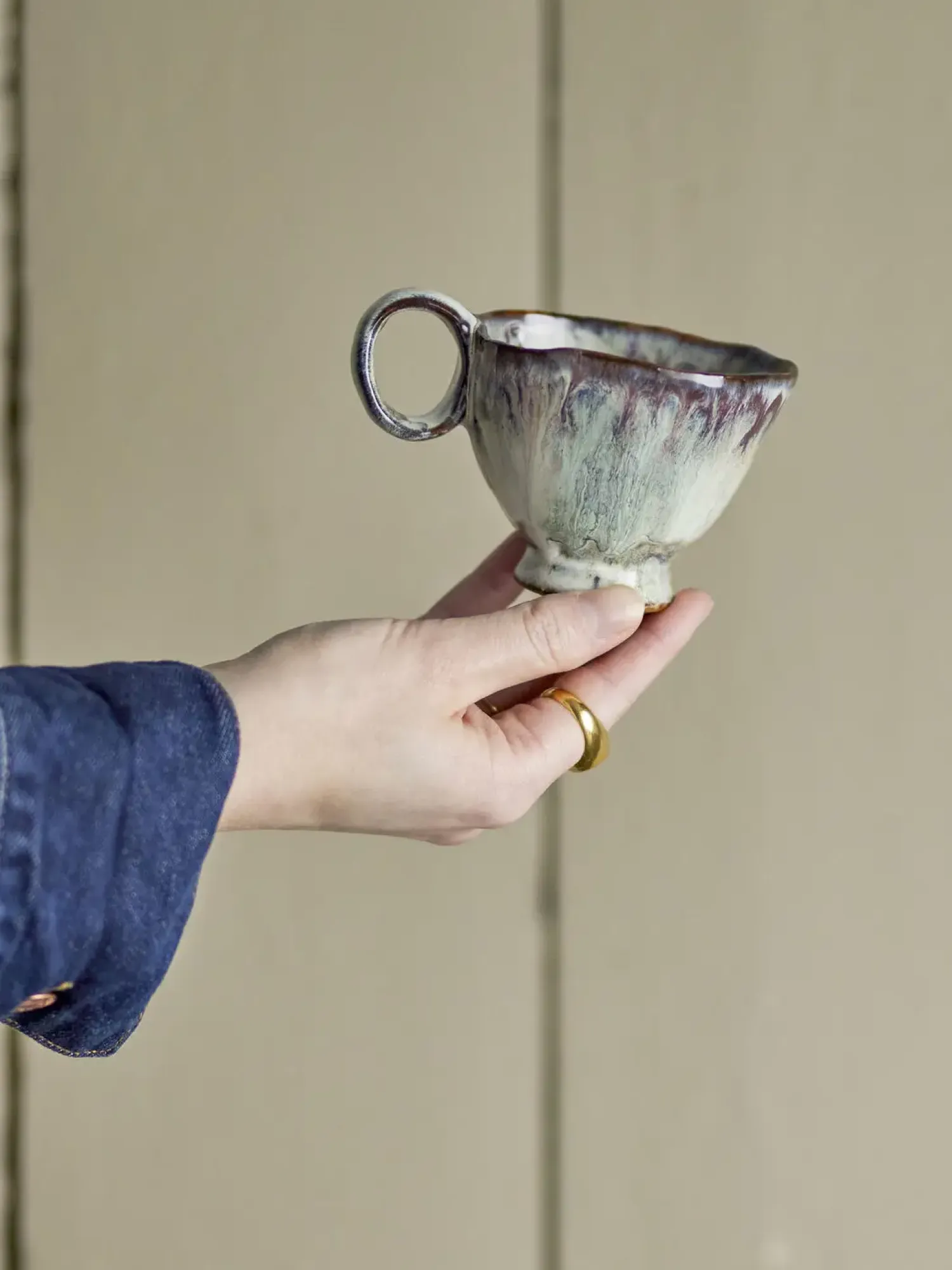 - Imogen Kop, Grå, Stentøj*Bloomingville Outlet