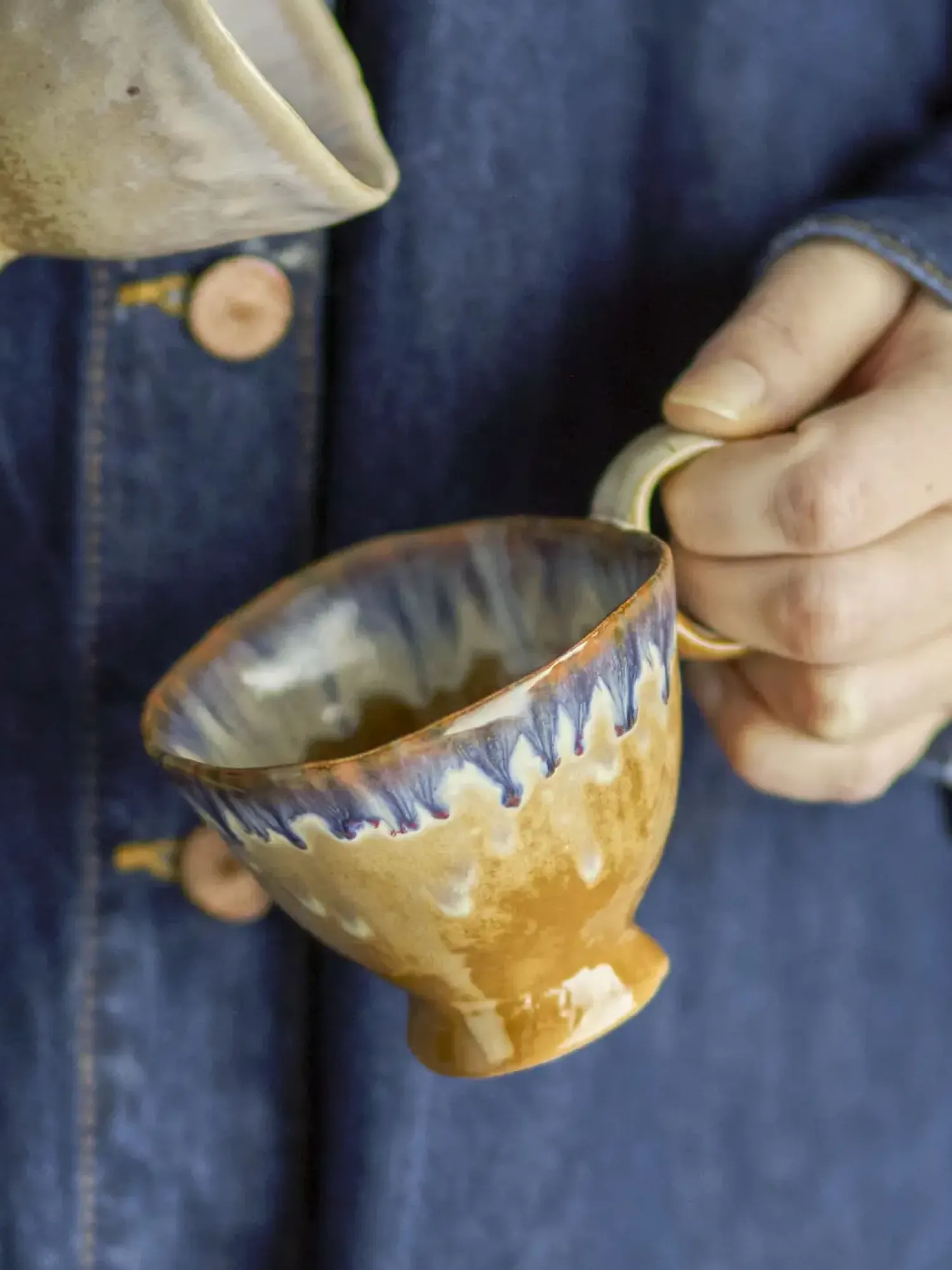 - Imogen Kop, Blå, Stentøj*Bloomingville Outlet