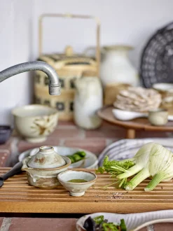 - Joane Kurv, Sort, Rattan*Bloomingville Sale