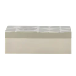 - Kabela Æske m/låg, Grå, Resin^Bloomingville Clearance