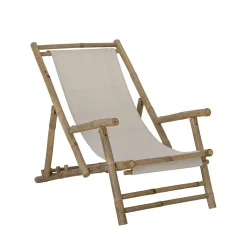 - Korfu Liggestol, Natur, BambusLiggestol, Natur, Bambus*Bloomingville Clearance