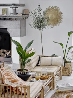 - Korfu Modul Sofa Højre Hjørne, Natur, Bambus*Bloomingville Outlet