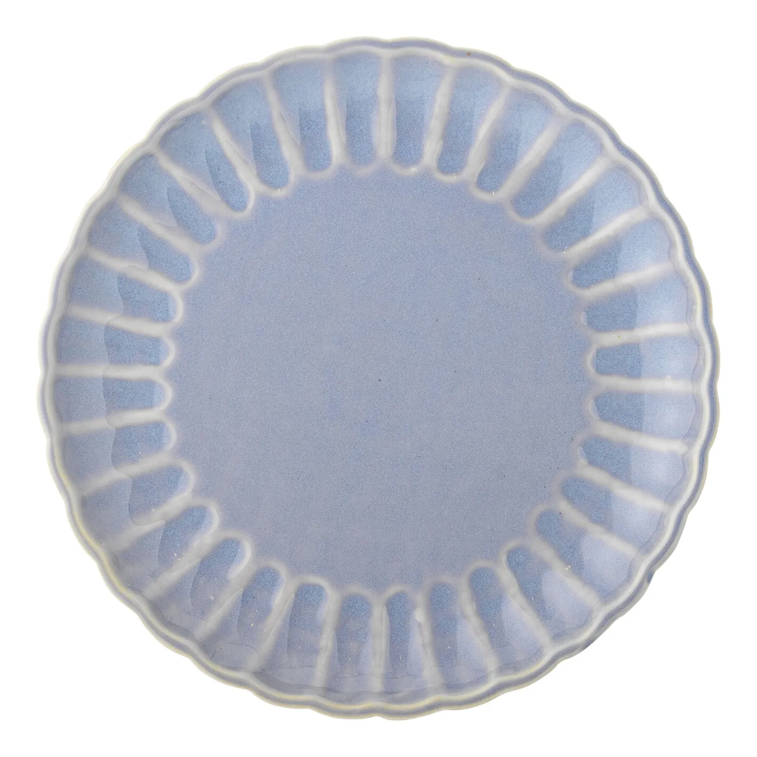 - Latina Tallerken, Blå, Stentøj*Bloomingville Outlet