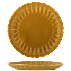 - Latina Tallerken, Gul, Stentøj*Bloomingville New