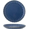 - Latina Tallerken, Blå, Stentøj*Bloomingville Sale