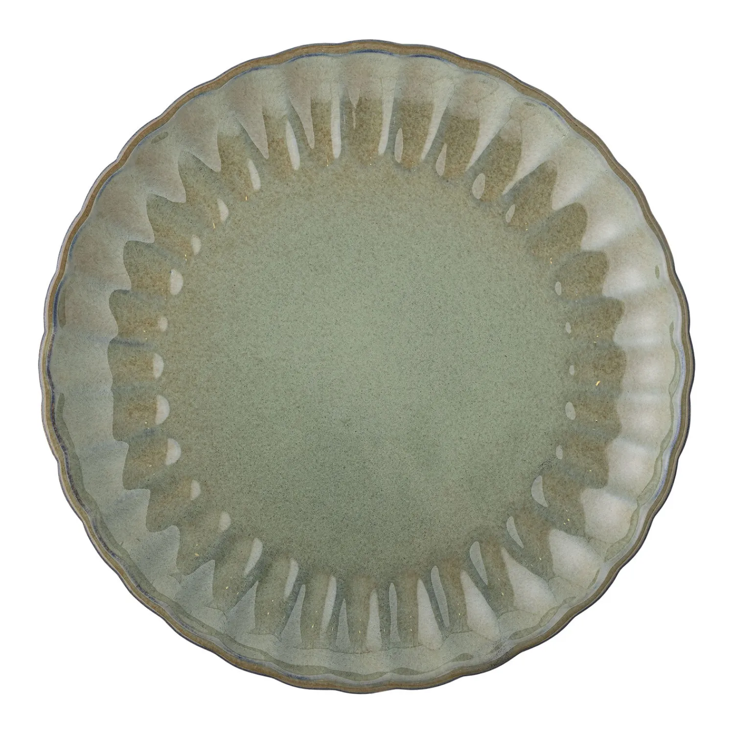 - Latina Tallerken, Grøn, Stentøj^Bloomingville Hot