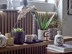 - Lija Deko Urtepotte, Hvid, Terrakotta^Bloomingville Best