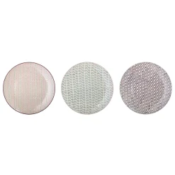 - Maya Tallerken, Lilla, Stentøj. Sæt af 3 stk./Pris pr. tallerken*Bloomingville Online