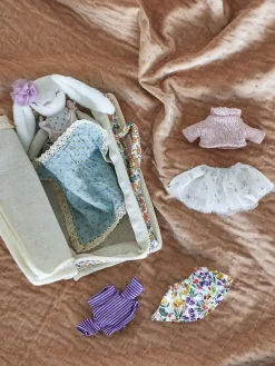 - Milly Dukke, Brun, Polyester^Bloomingville Clearance