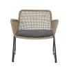 - Mundo Lounge Stol, Brun, Metal*Bloomingville Discount