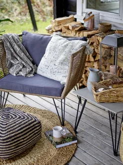 - Mundo Sofabord 55x55 cm, Grå, Beton*Bloomingville Outlet