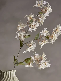 - Myrtle Kunstig Gren, Hvid, Plastik^Bloomingville New