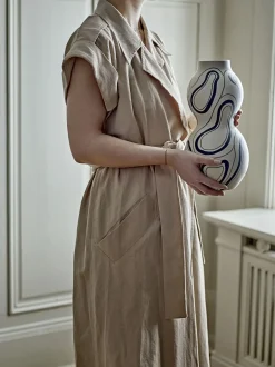 - Nicola Vase, Sort, Stentøj^Bloomingville Clearance